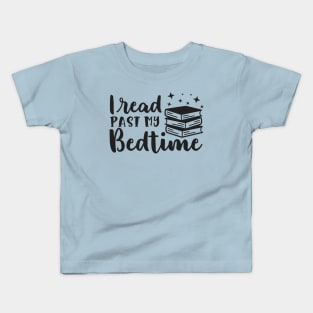 I Read Past My Bedtime Kids T-Shirt